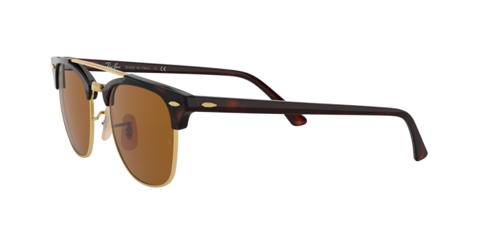 Ray-Ban Clubmaster Doublebridge Sunglasses RB3816 990/33