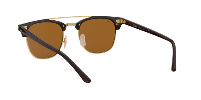 Ray-Ban Clubmaster Doublebridge Sunglasses RB3816 990/33