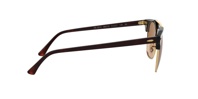 Ray-Ban Clubmaster Doublebridge Sunglasses RB3816 990/33