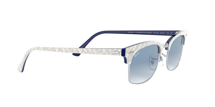 Ray-Ban Clubmaster Square Sunglasses RB3916 13113F