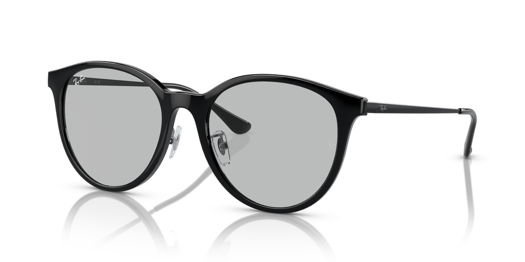 Ray-Ban RB4334D 601/87 サングラス Ray-Ban RB4334D 601/87 Black Sunglasses for Men and Women