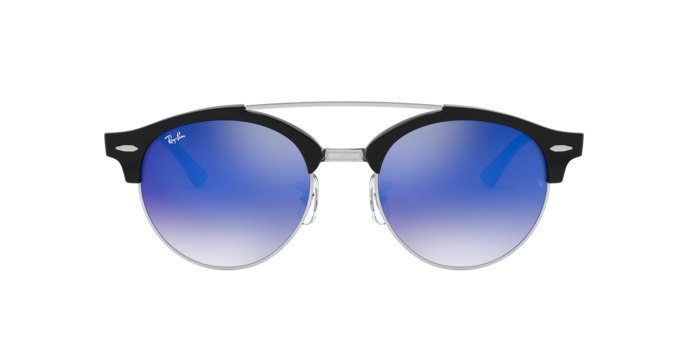 Ray-Ban Clubround Doublebridge Sunglasses RB4346 62507Q