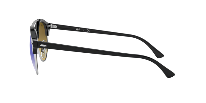 Ray-Ban Clubround Doublebridge Sunglasses RB4346 62507Q