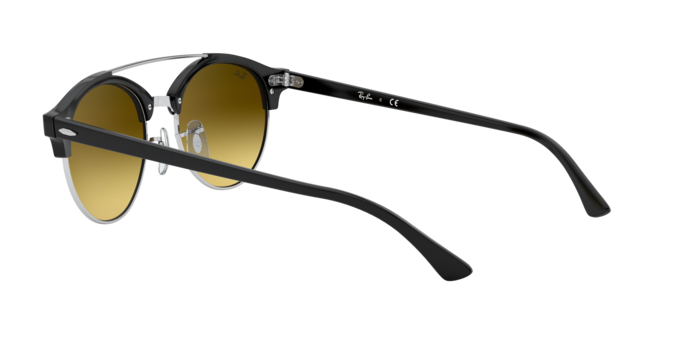 Ray-Ban Clubround Doublebridge Sunglasses RB4346 62507Q