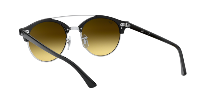Ray-Ban Clubround Doublebridge Sunglasses RB4346 62507Q