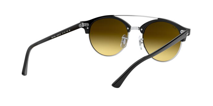 Ray-Ban Clubround Doublebridge Sunglasses RB4346 62507Q