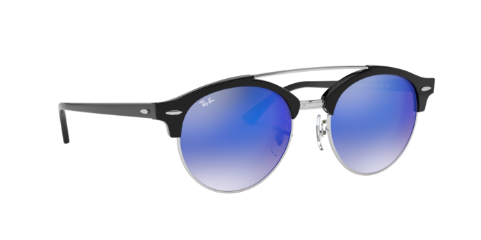 Ray-Ban Clubround Doublebridge Sunglasses RB4346 62507Q