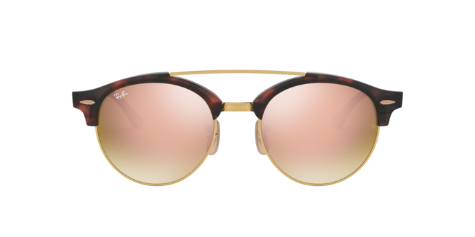 Ray-Ban Clubround Doublebridge Sunglasses RB4346 990/7O