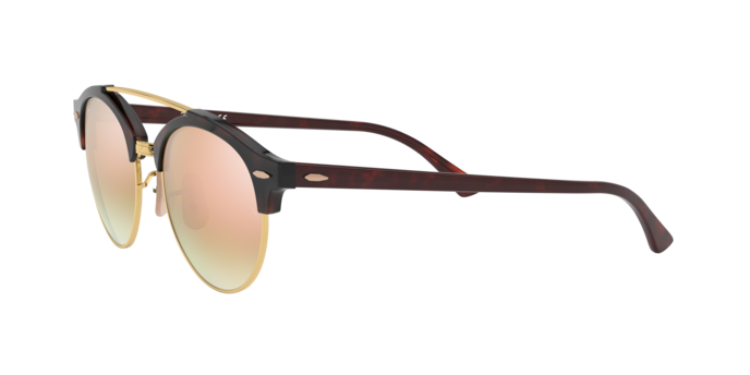 Ray-Ban Clubround Doublebridge Sunglasses RB4346 990/7O