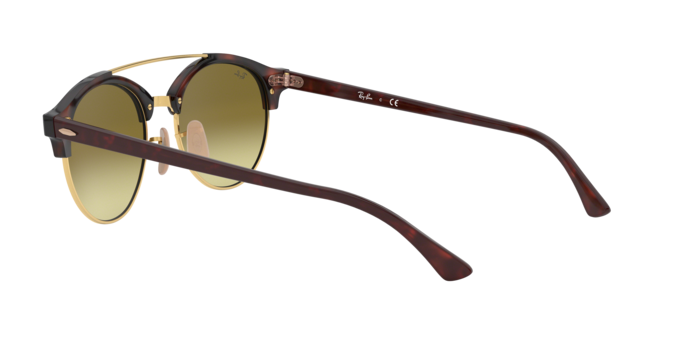 Ray-Ban Clubround Doublebridge Sunglasses RB4346 990/7O