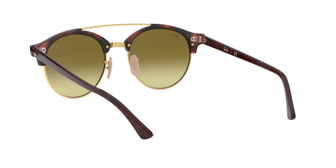 Ray-Ban Clubround Doublebridge Sunglasses RB4346 990/7O