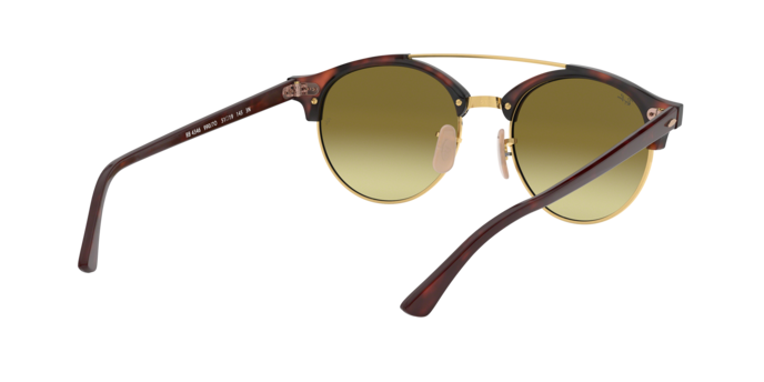 Ray-Ban Clubround Doublebridge Sunglasses RB4346 990/7O
