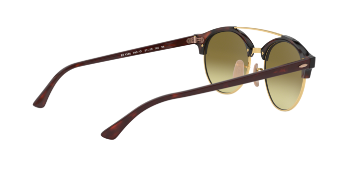 Ray-Ban Clubround Doublebridge Sunglasses RB4346 990/7O