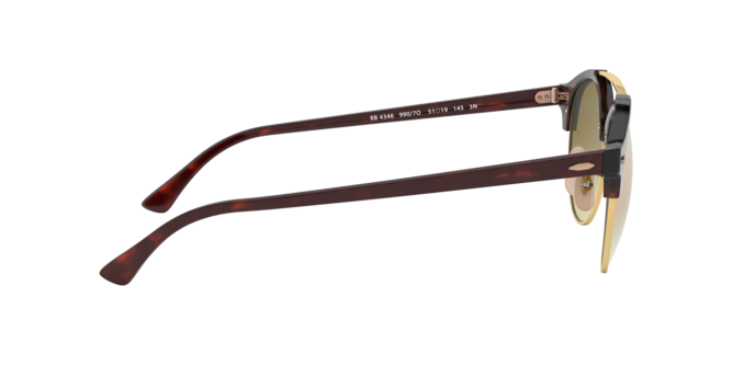 Ray-Ban Clubround Doublebridge Sunglasses RB4346 990/7O