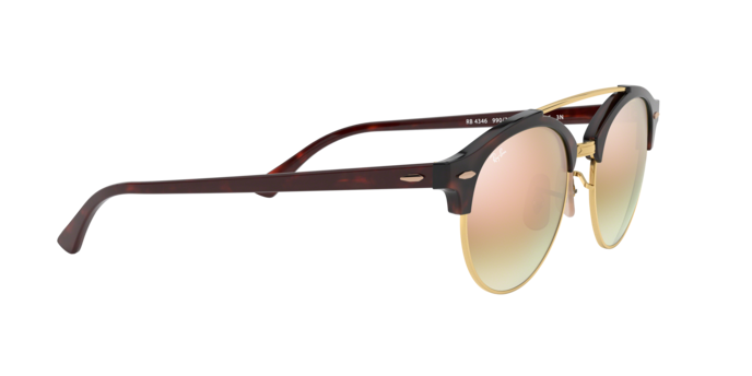 Ray-Ban Clubround Doublebridge Sunglasses RB4346 990/7O