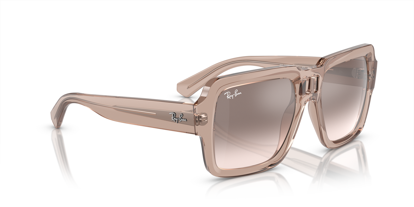 Ray-Ban RB4408 Magellan Bio-Based 54 Light Violet/Rose Gold & Transparent  Pink Sunglasses