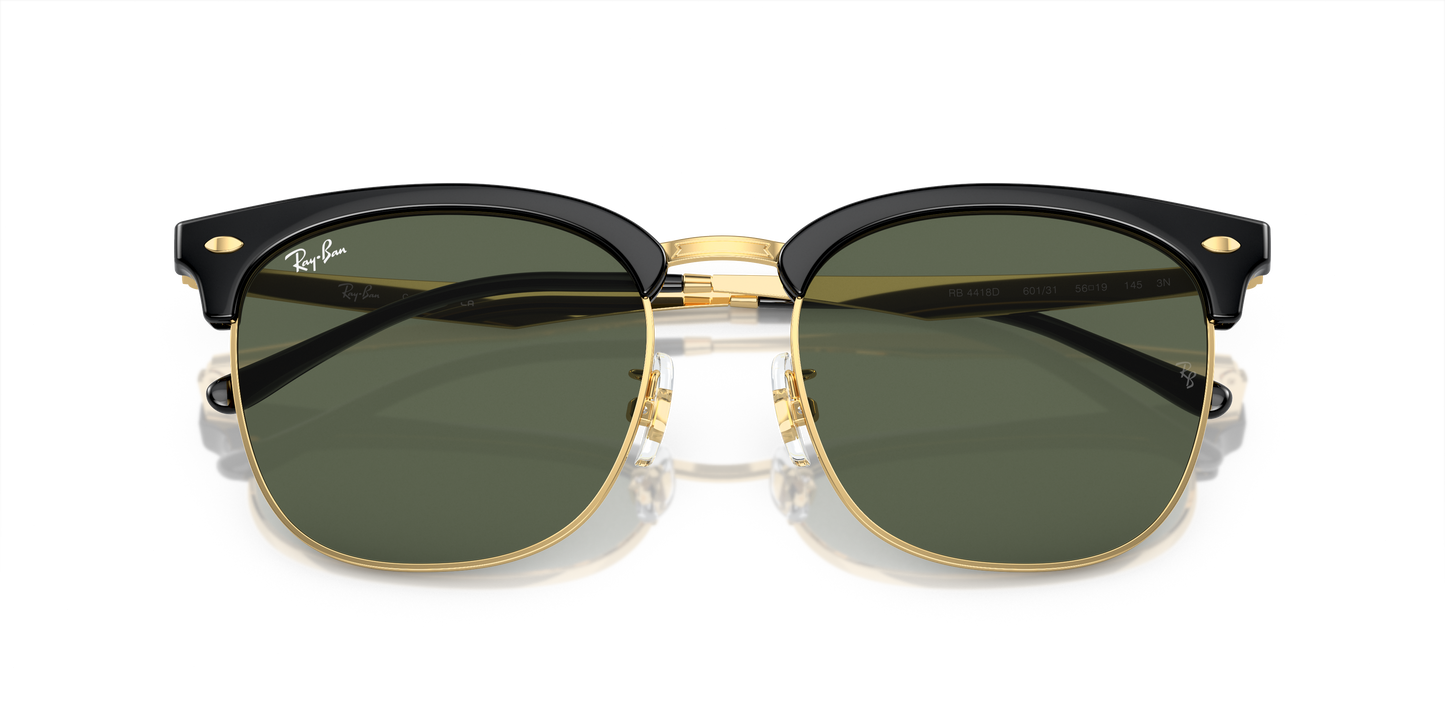 Ray-Ban RB4418D 601/31 Black On Gold | LookerOnline