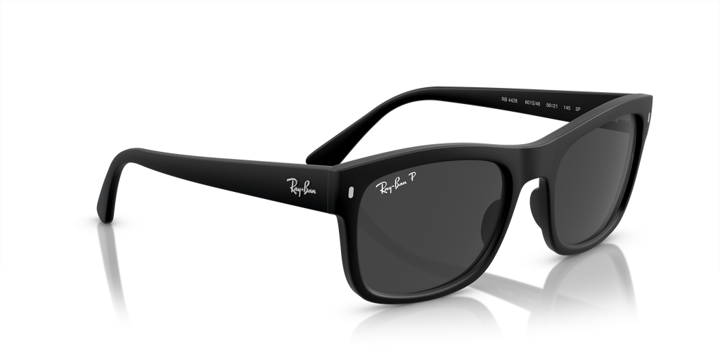 Ray-Ban RB4428 601S48 Black Sunglasses for Men and Women