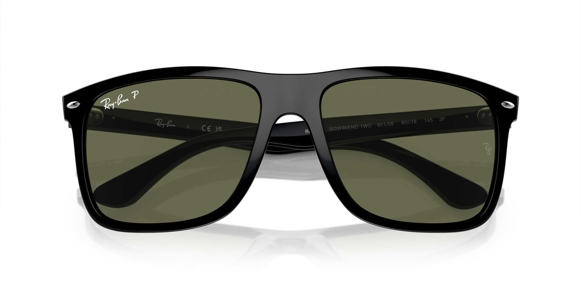 Ray-Ban Boyfriend Two Sunglasses RB4547 601/58