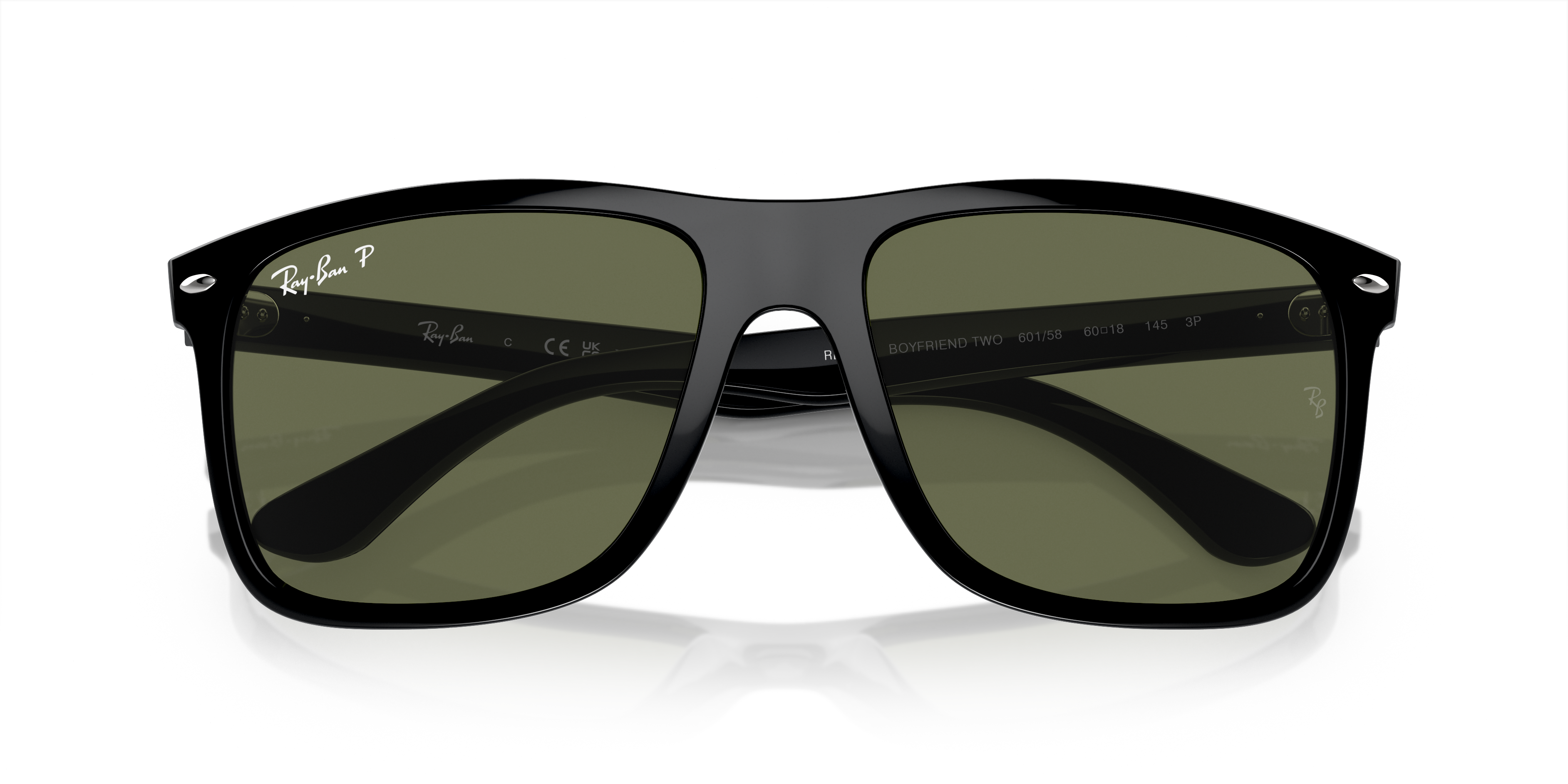 Ray-Ban Boyfriend Two Sunglasses RB4547 601/58