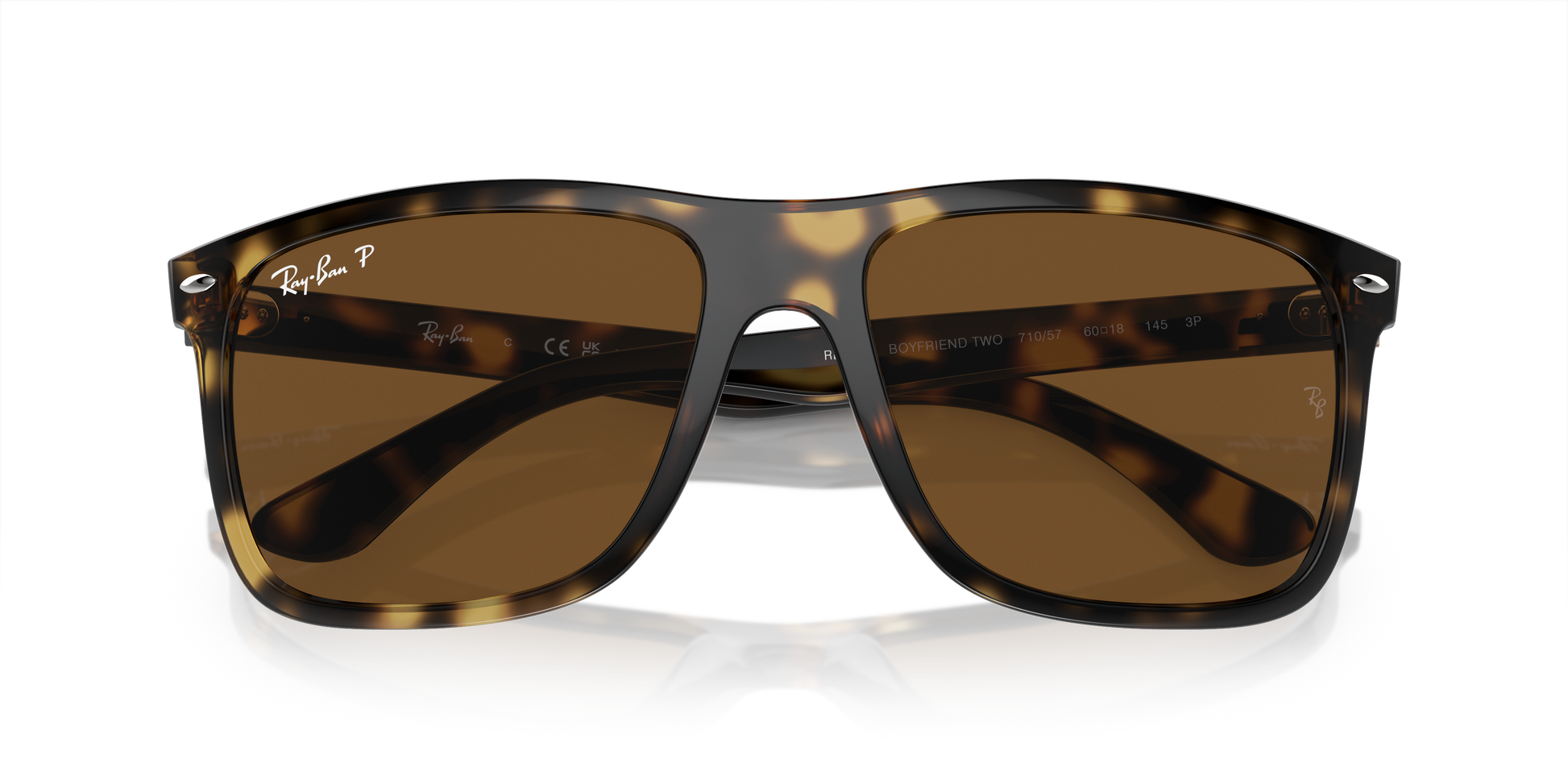 Ray-Ban Boyfriend Two Sunglasses RB4547 710/57