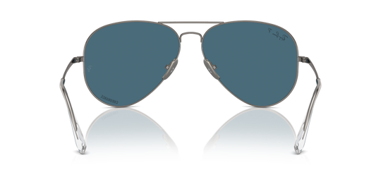 Ray-Ban Aviator Titanium Sunglasses RB8089 165/S2