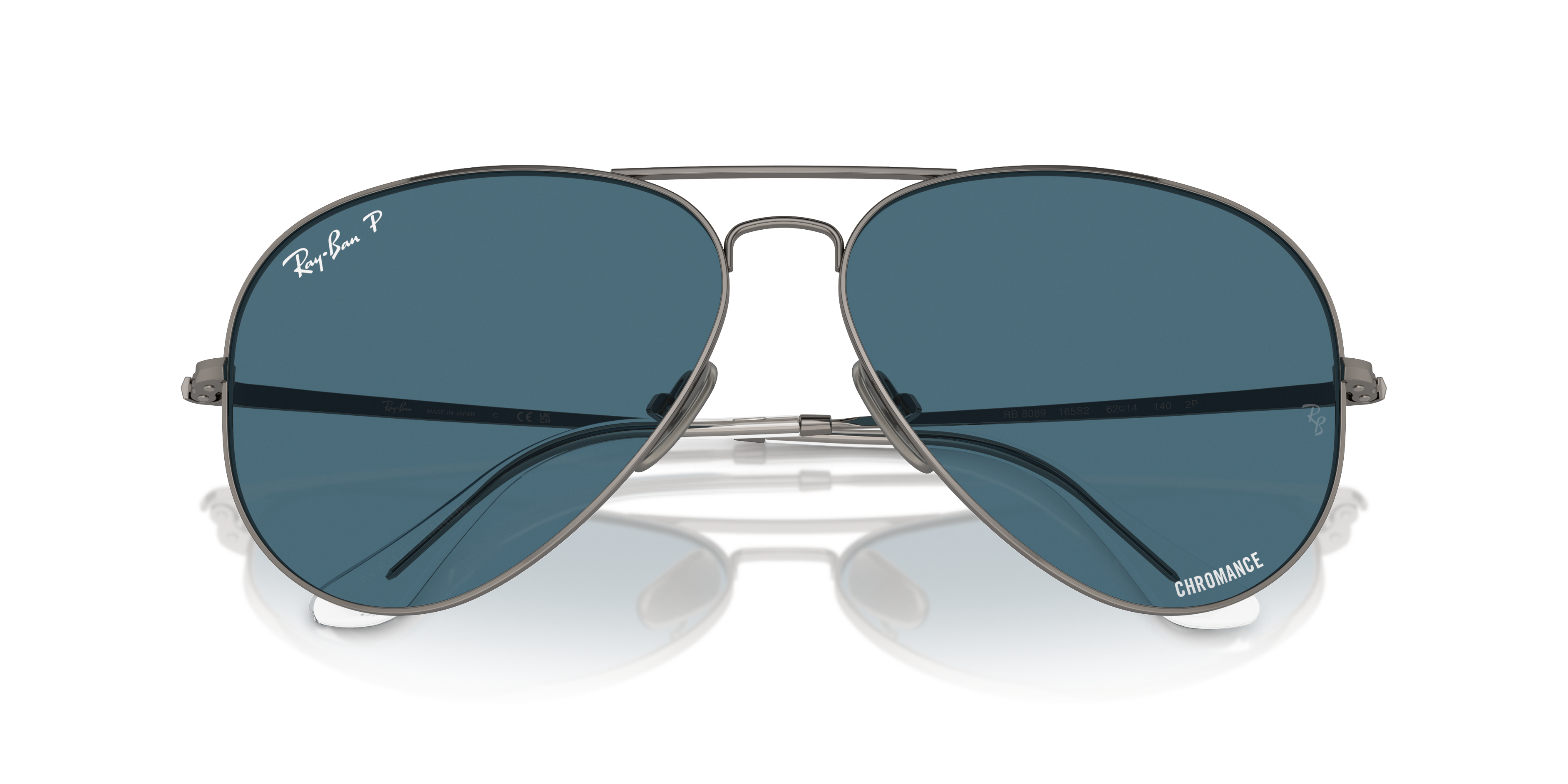 Ray-Ban Aviator Titanium Sunglasses RB8089 165/S2