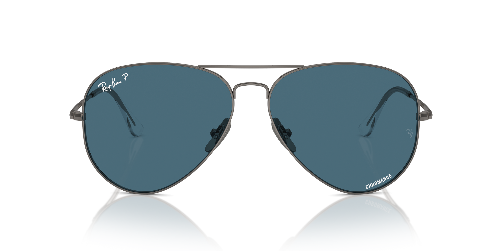 Ray-Ban Aviator Titanium Sunglasses RB8089 165/S2