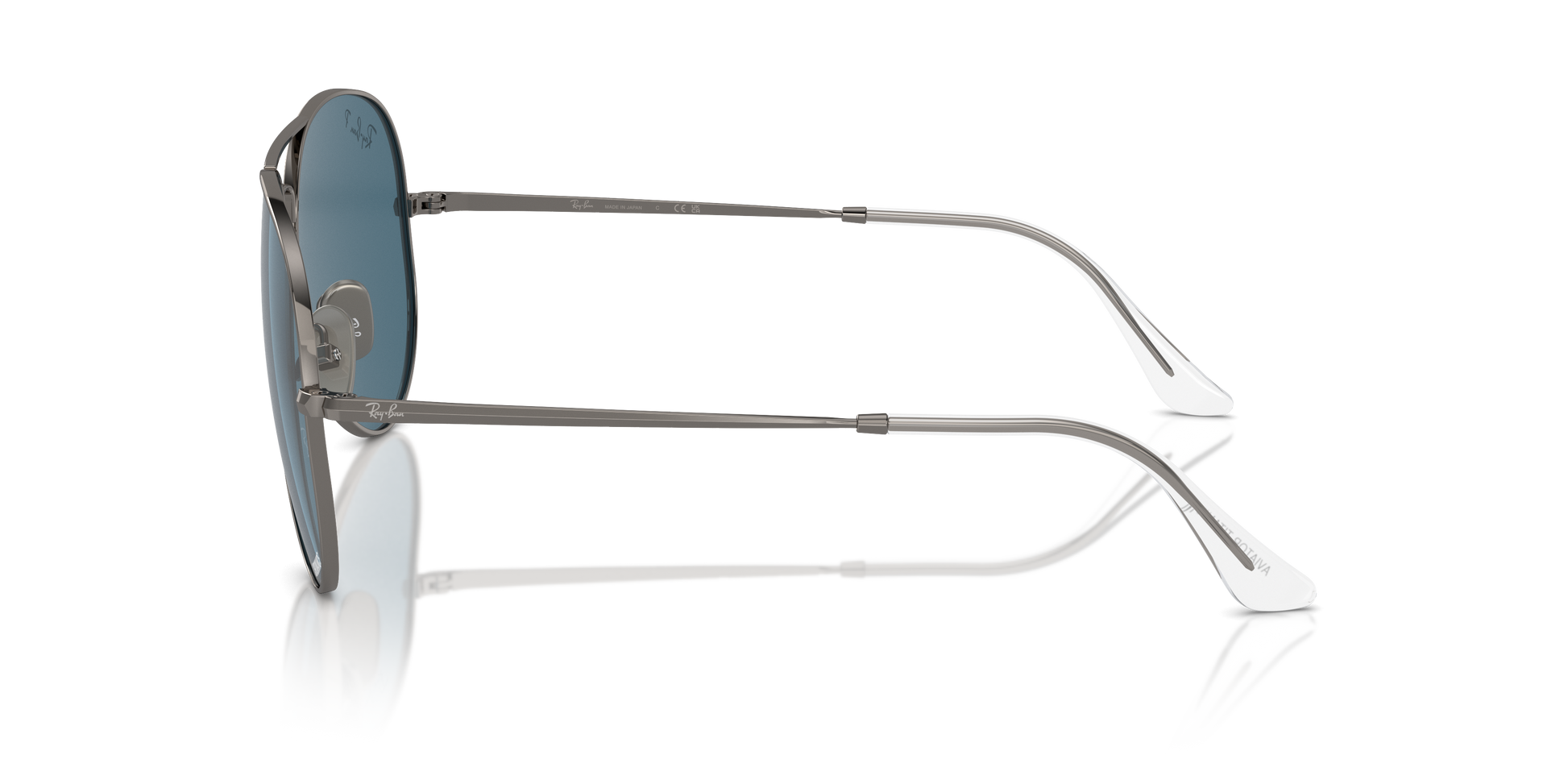 Ray-Ban Aviator Titanium Sunglasses RB8089 165/S2