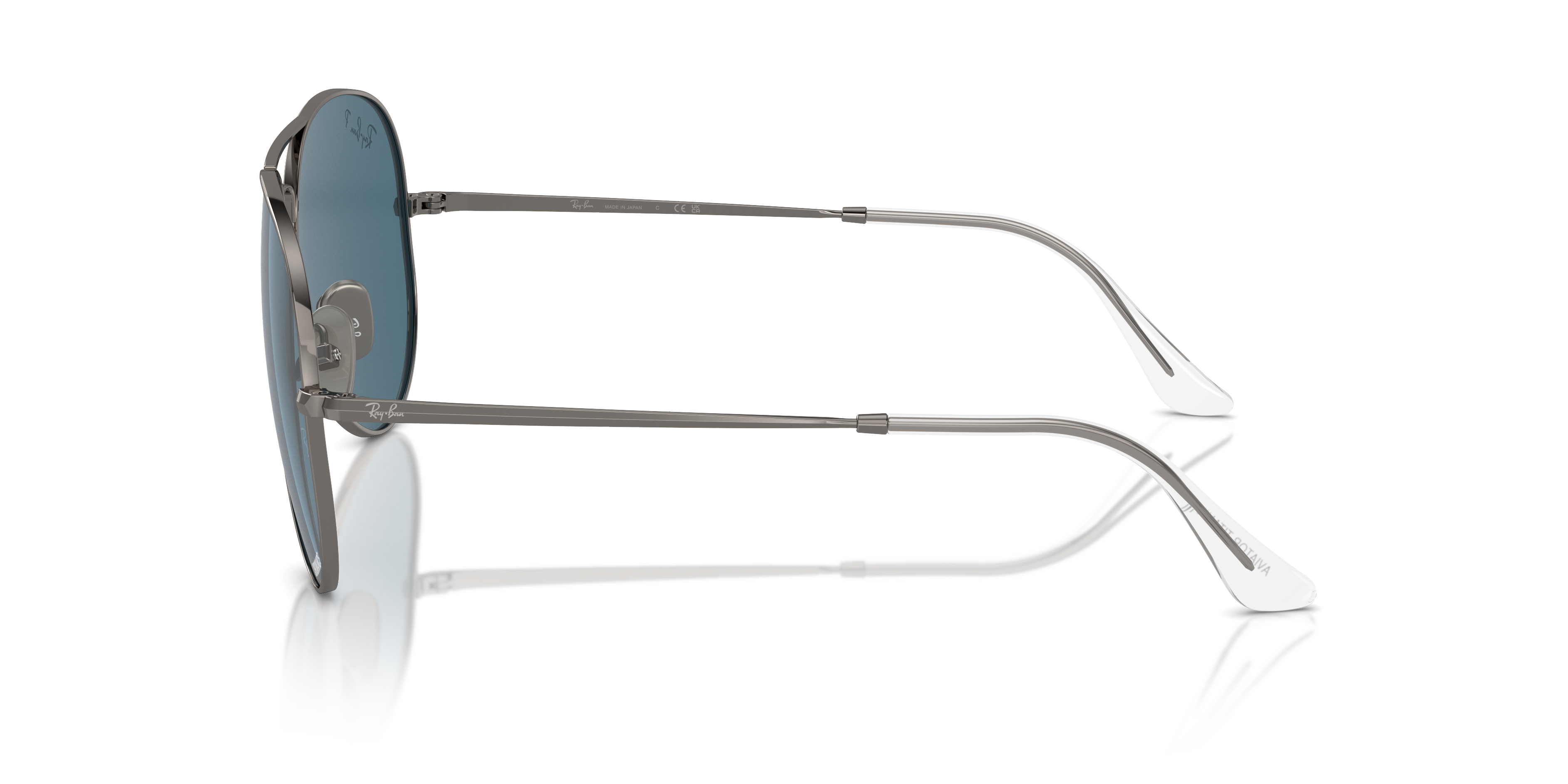 Ray-Ban Aviator Titanium Sunglasses RB8089 165/S2