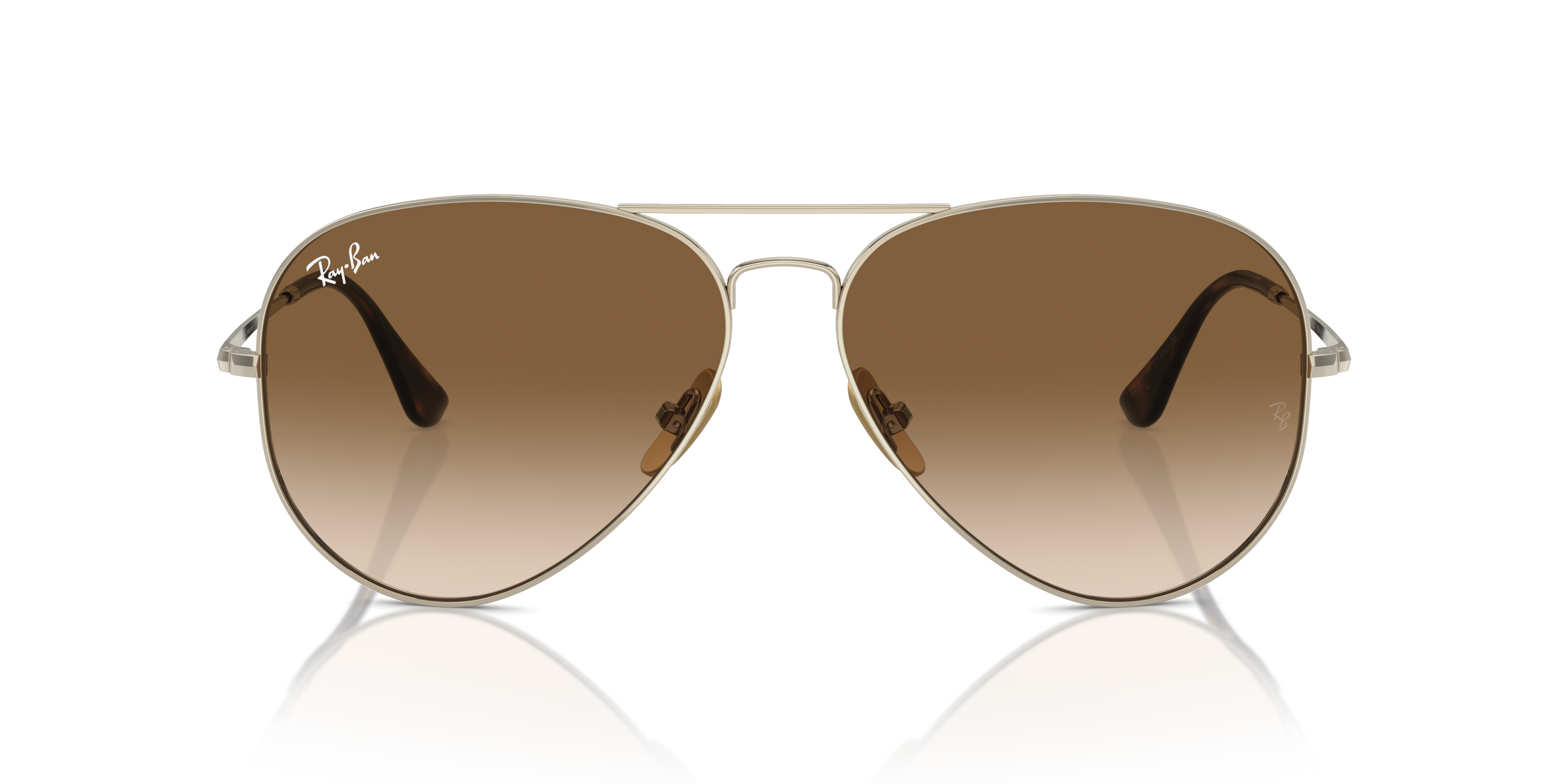 Ray-Ban Aviator Titanium Sunglasses RB8089 926551
