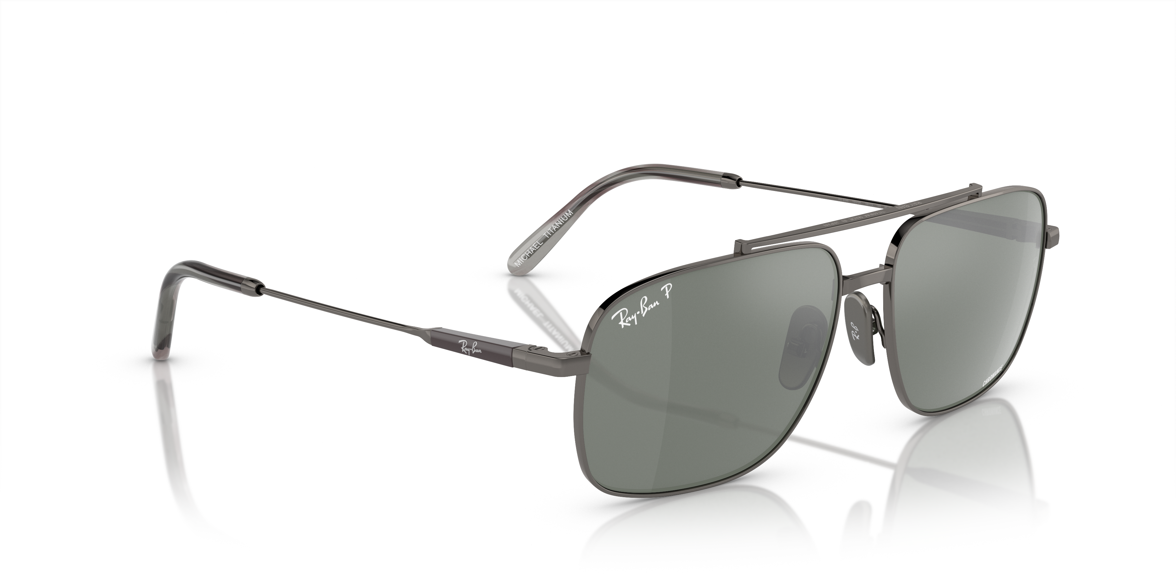 Ray-Ban Michael Titanium Sunglasses RB8096 165/GK