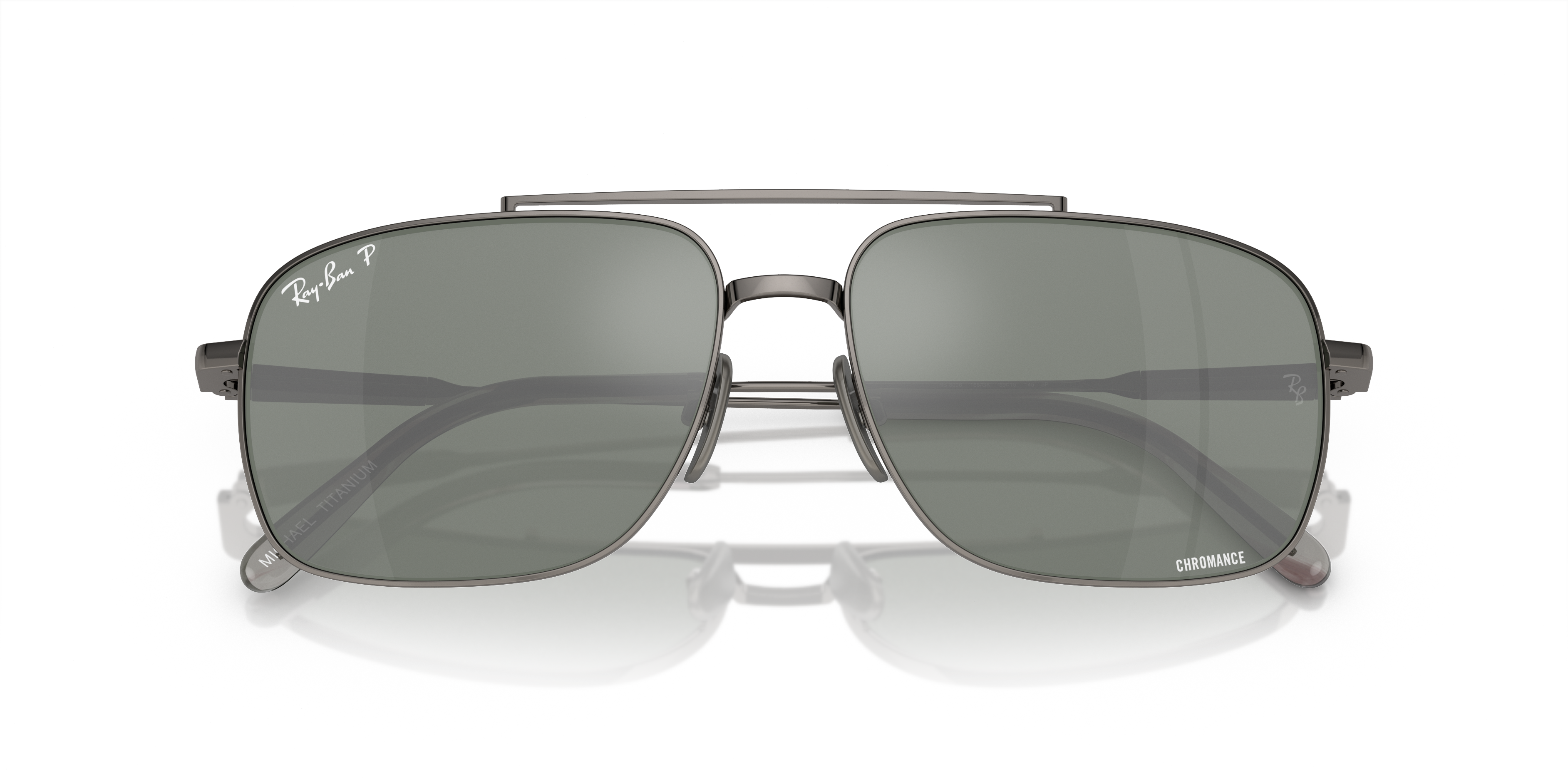 Ray-Ban Michael Titanium Sunglasses RB8096 165/GK