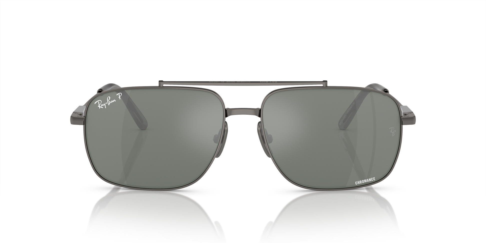 Ray-Ban Michael Titanium Sunglasses RB8096 165/GK