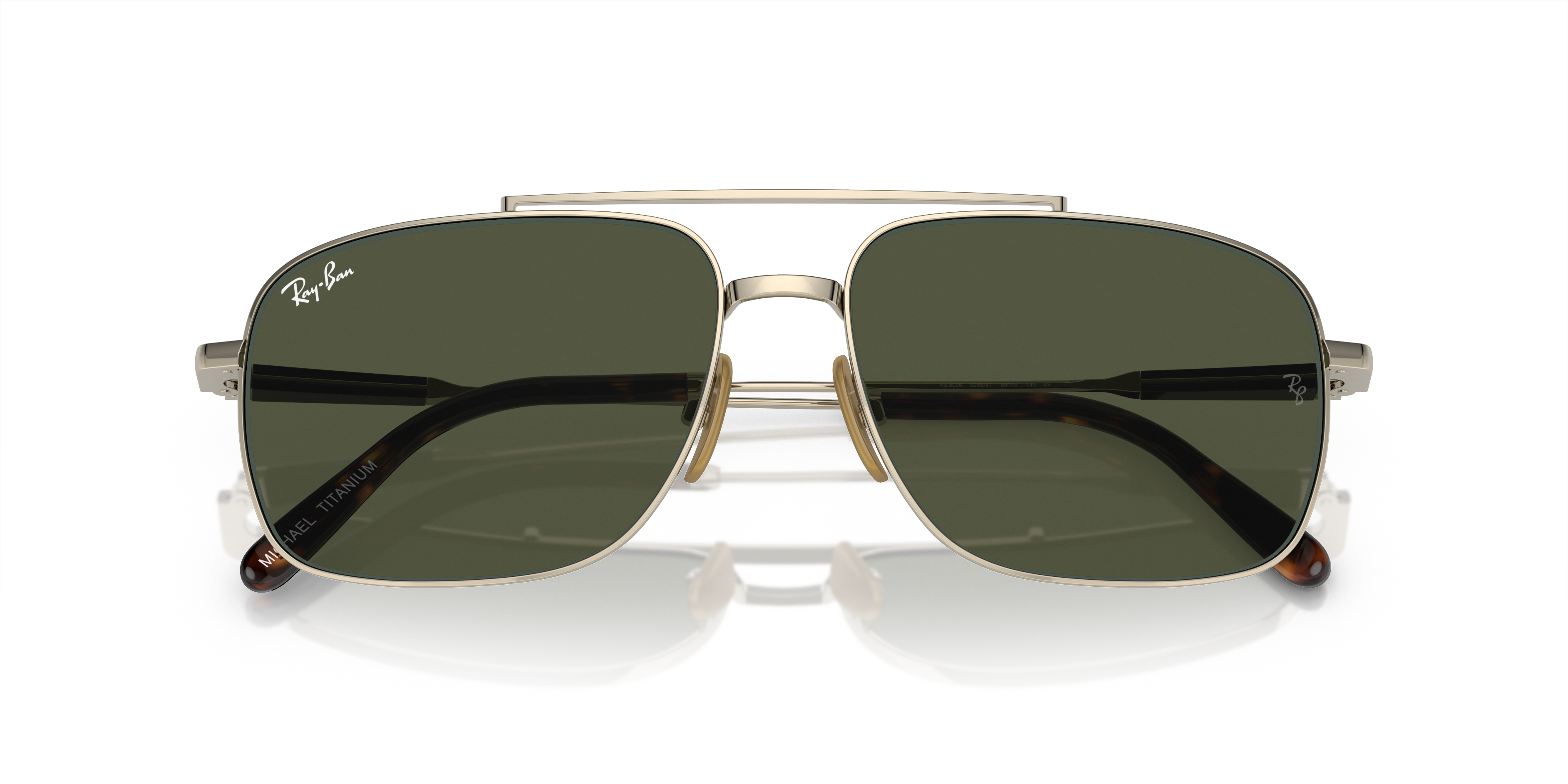 Ray-Ban Michael Titanium Sunglasses RB8096 926531