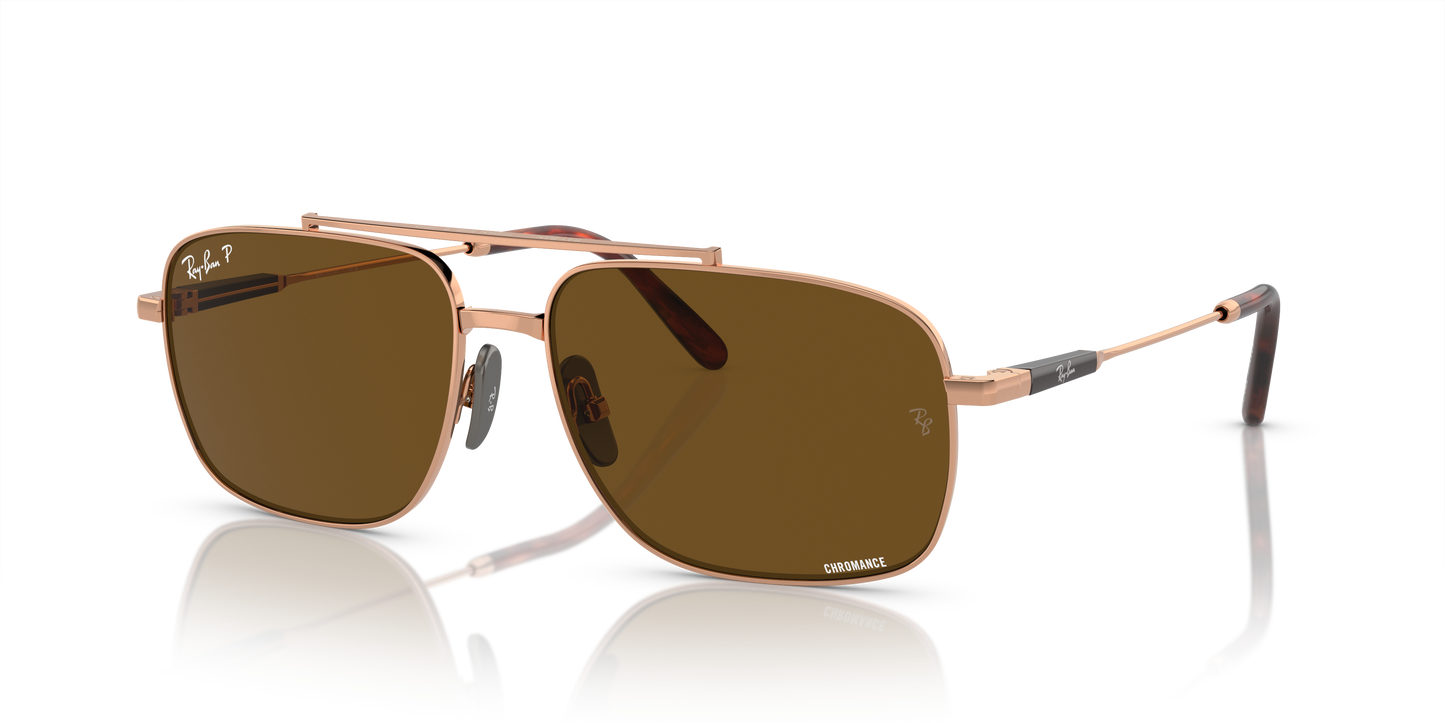 Ray-Ban Michael Titanium Sunglasses RB8096 9266AN