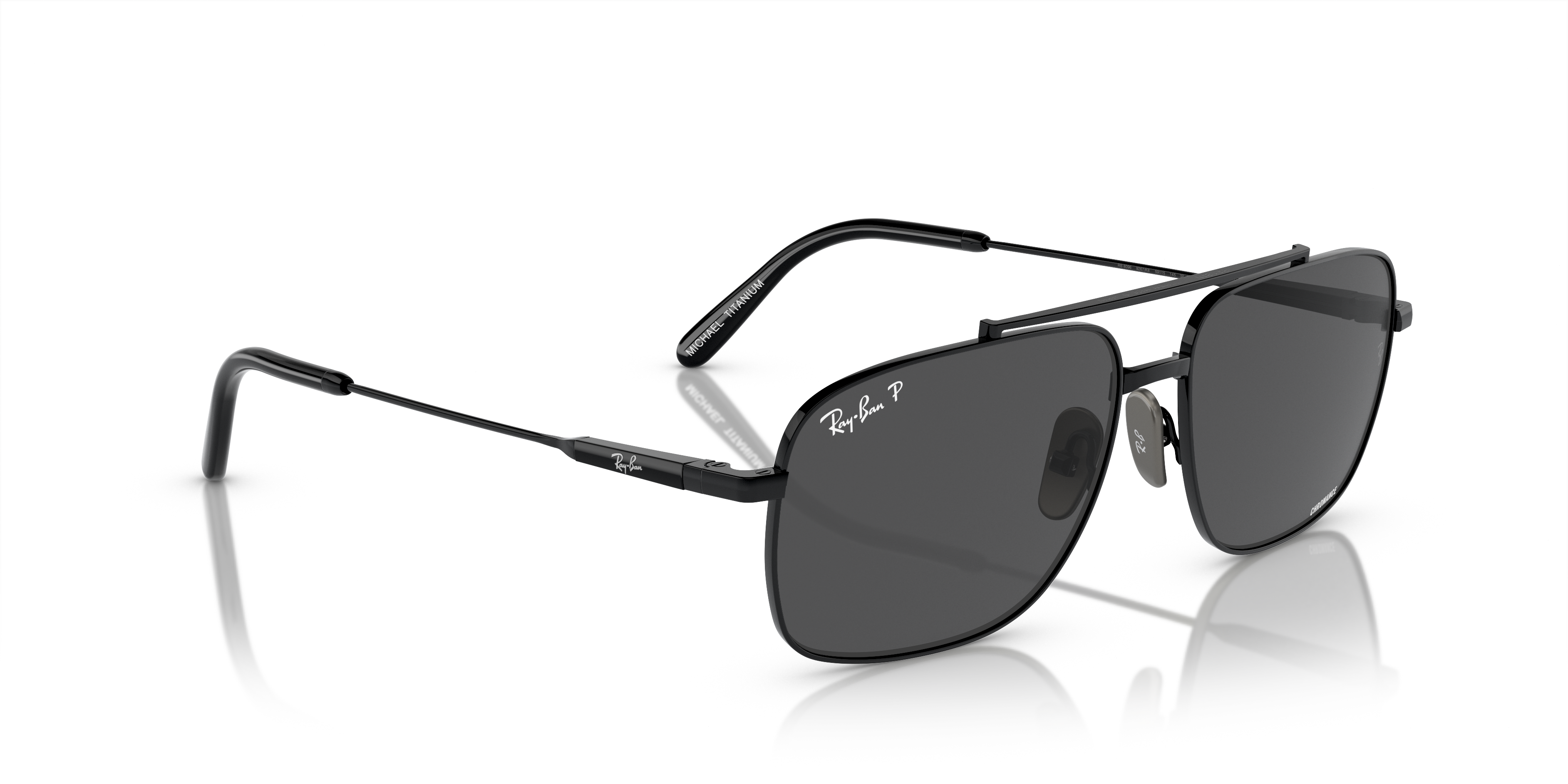 Ray-Ban Michael Titanium Sunglasses RB8096 9267K8