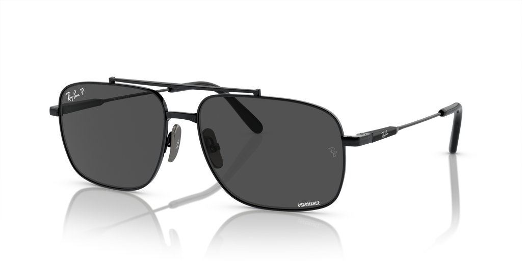 Ray-Ban Michael Titanium RB8096 9267K8 Black – LookerOnline