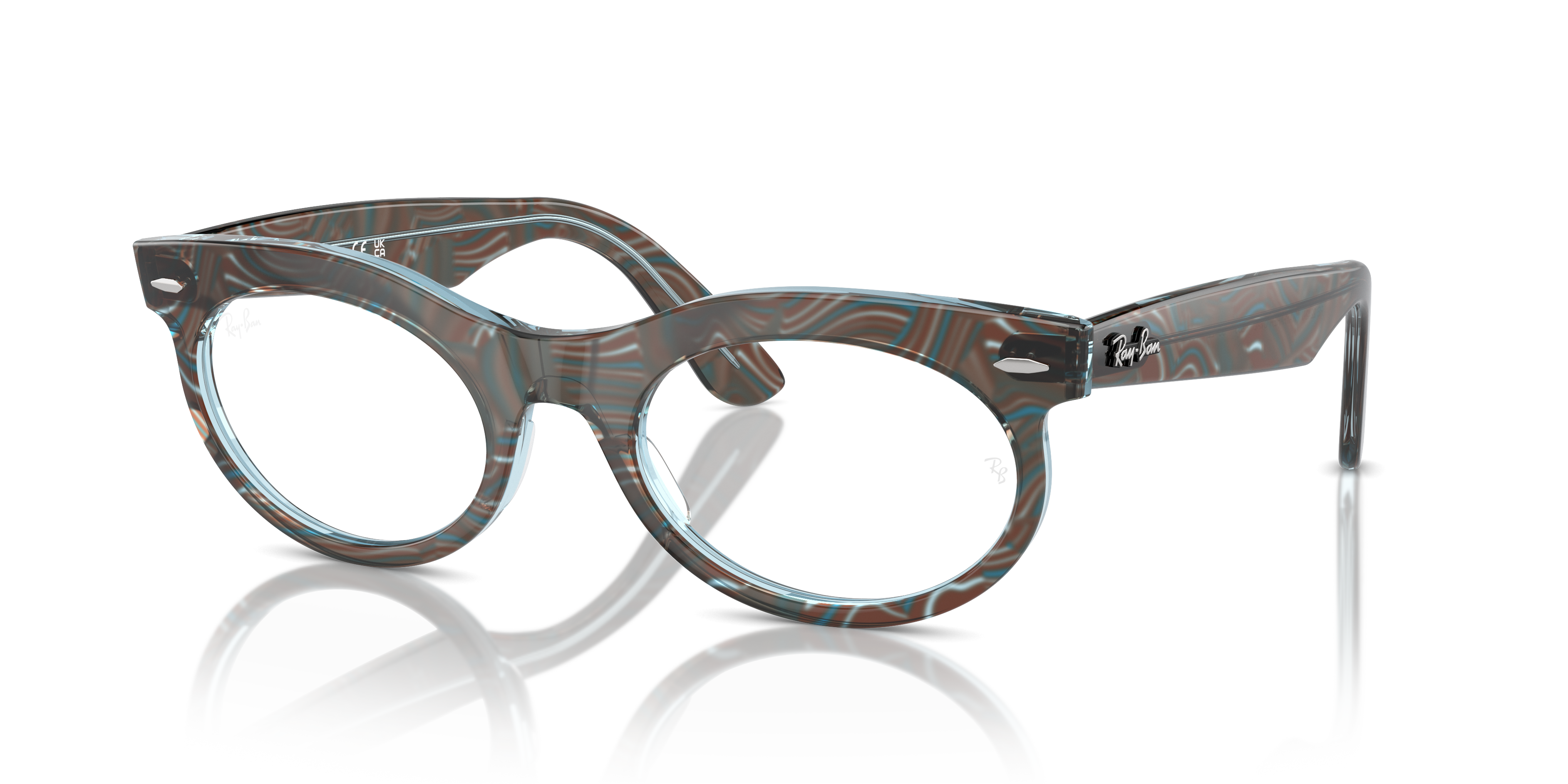 Ray-Ban Wayfarer Oval Eyeglasses RX2242V 8293