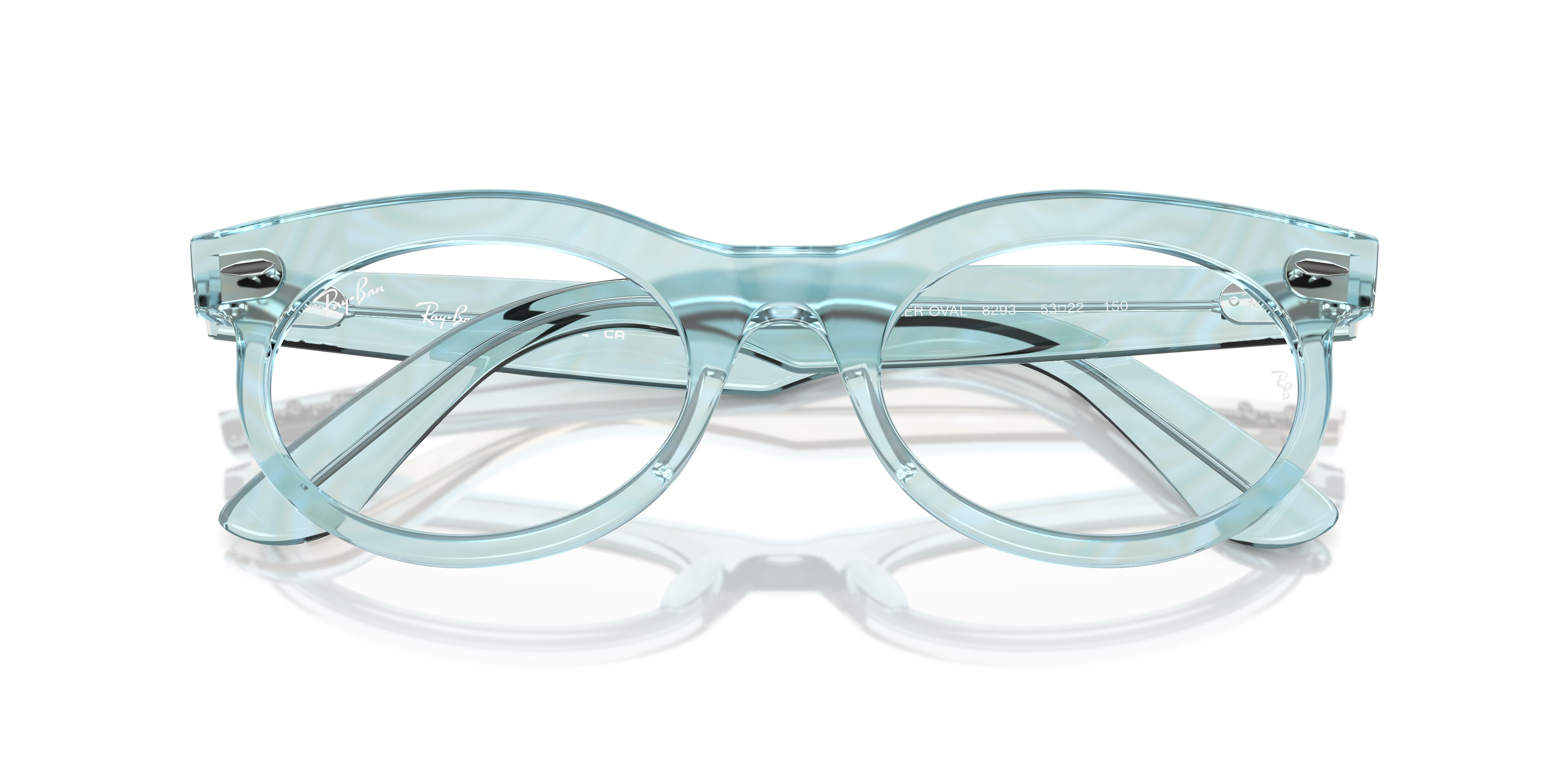 Ray-Ban Wayfarer Oval Eyeglasses RX2242V 8293