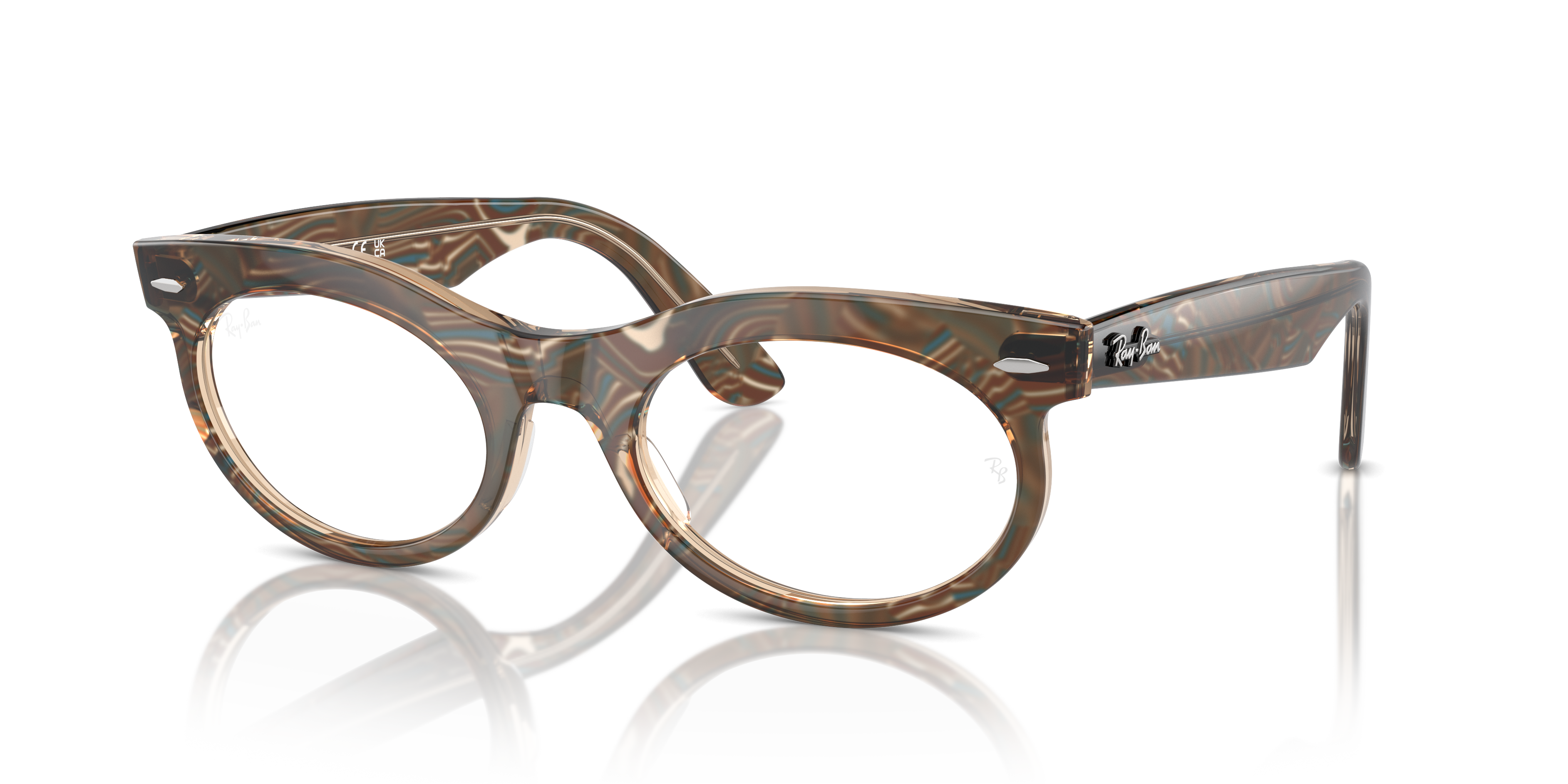 Ray-Ban Wayfarer Oval Eyeglasses RX2242V 8294