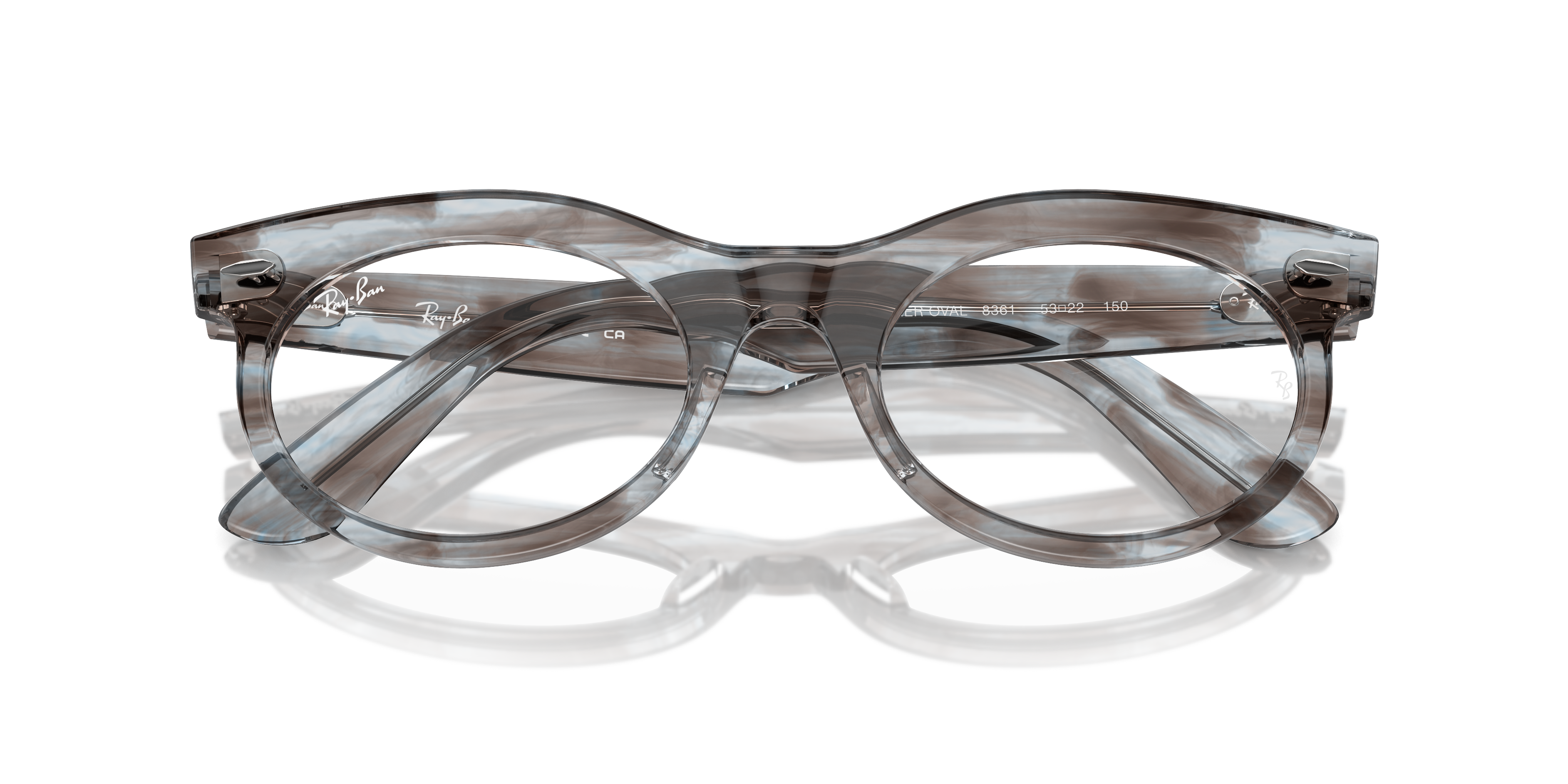 Ray-Ban Wayfarer Oval Eyeglasses RX2242V 8361