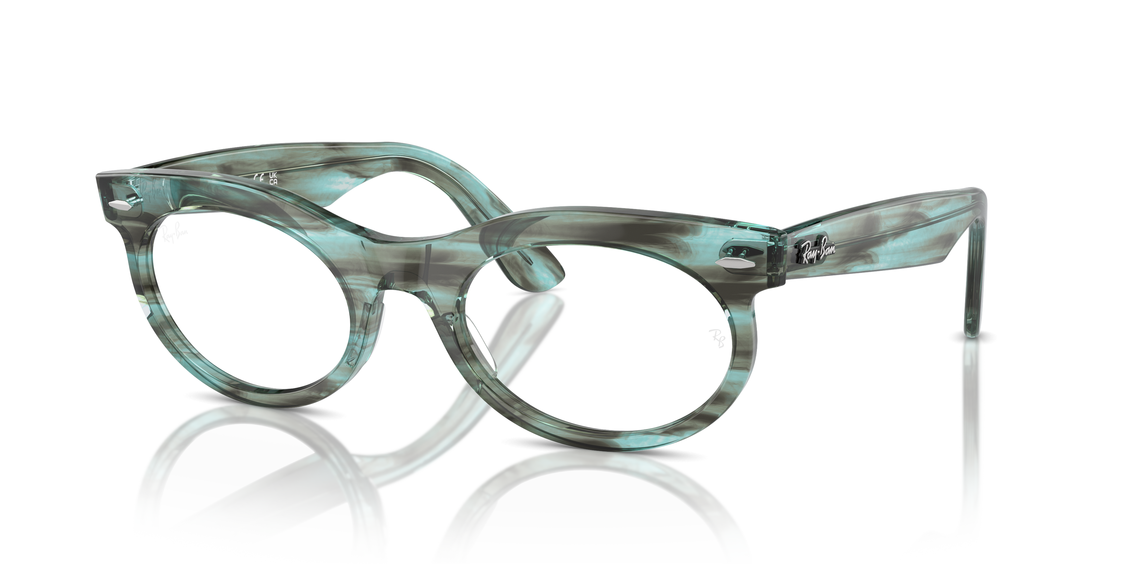 Ray-Ban Wayfarer Oval Eyeglasses RX2242V 8362