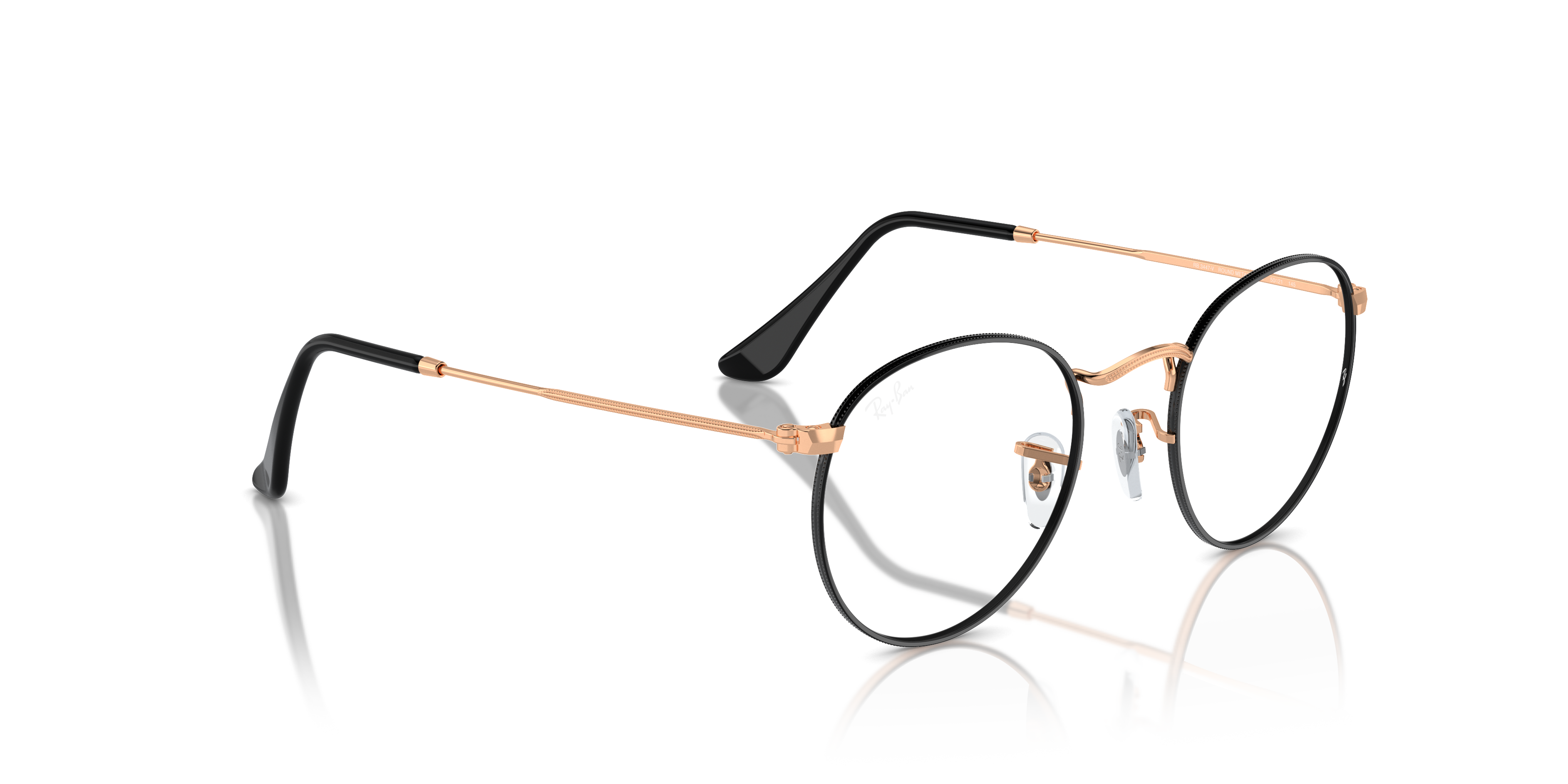 Ray-Ban Round Metal Eyeglasses RX3447V 3173