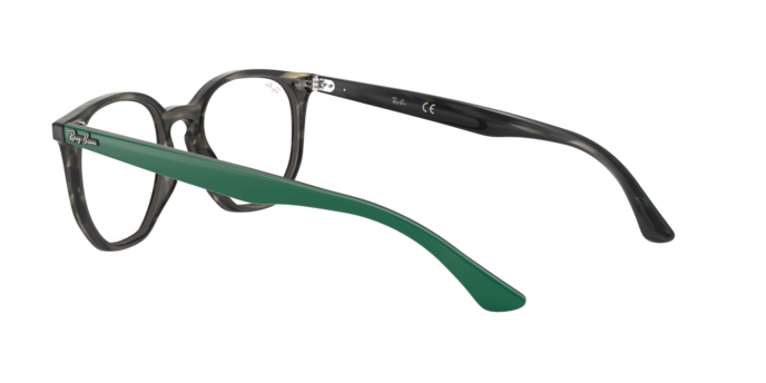 Ray-Ban Hexagonal Eyeglasses RX7151 5800