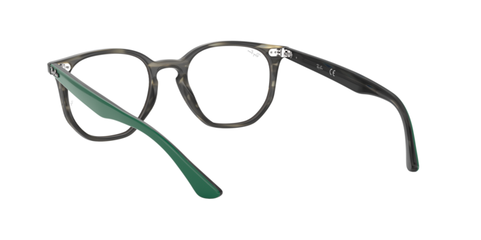 Ray-Ban Hexagonal Eyeglasses RX7151 5800