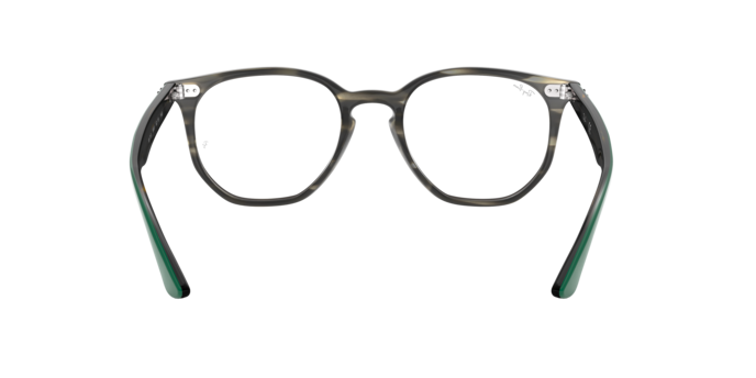 Ray-Ban Hexagonal Eyeglasses RX7151 5800