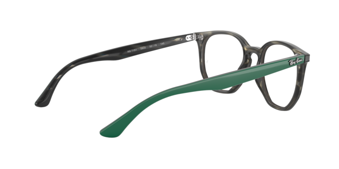 Ray-Ban Hexagonal Eyeglasses RX7151 5800