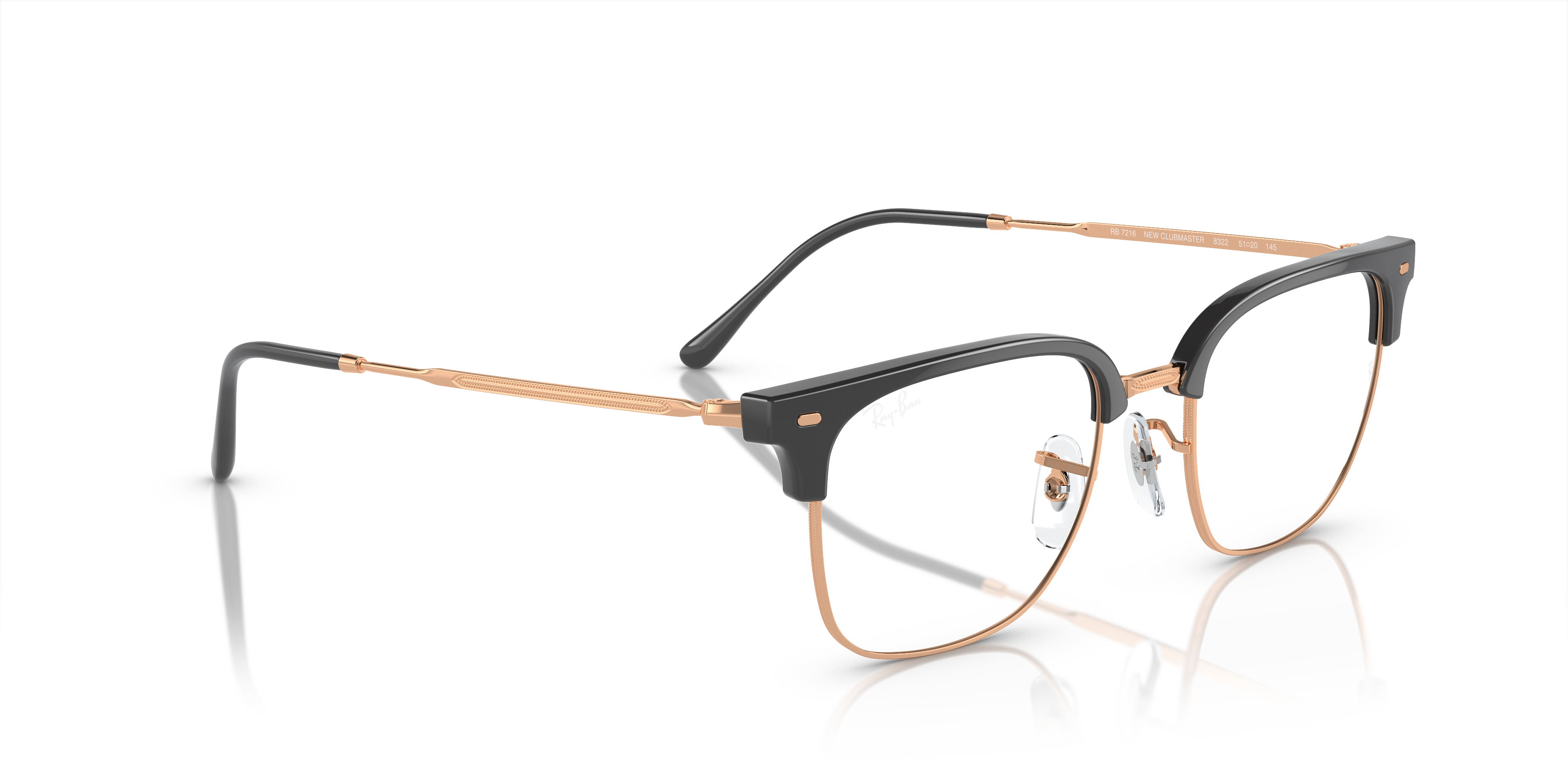 Ray-Ban New Clubmaster Eyeglasses RX7216 8322