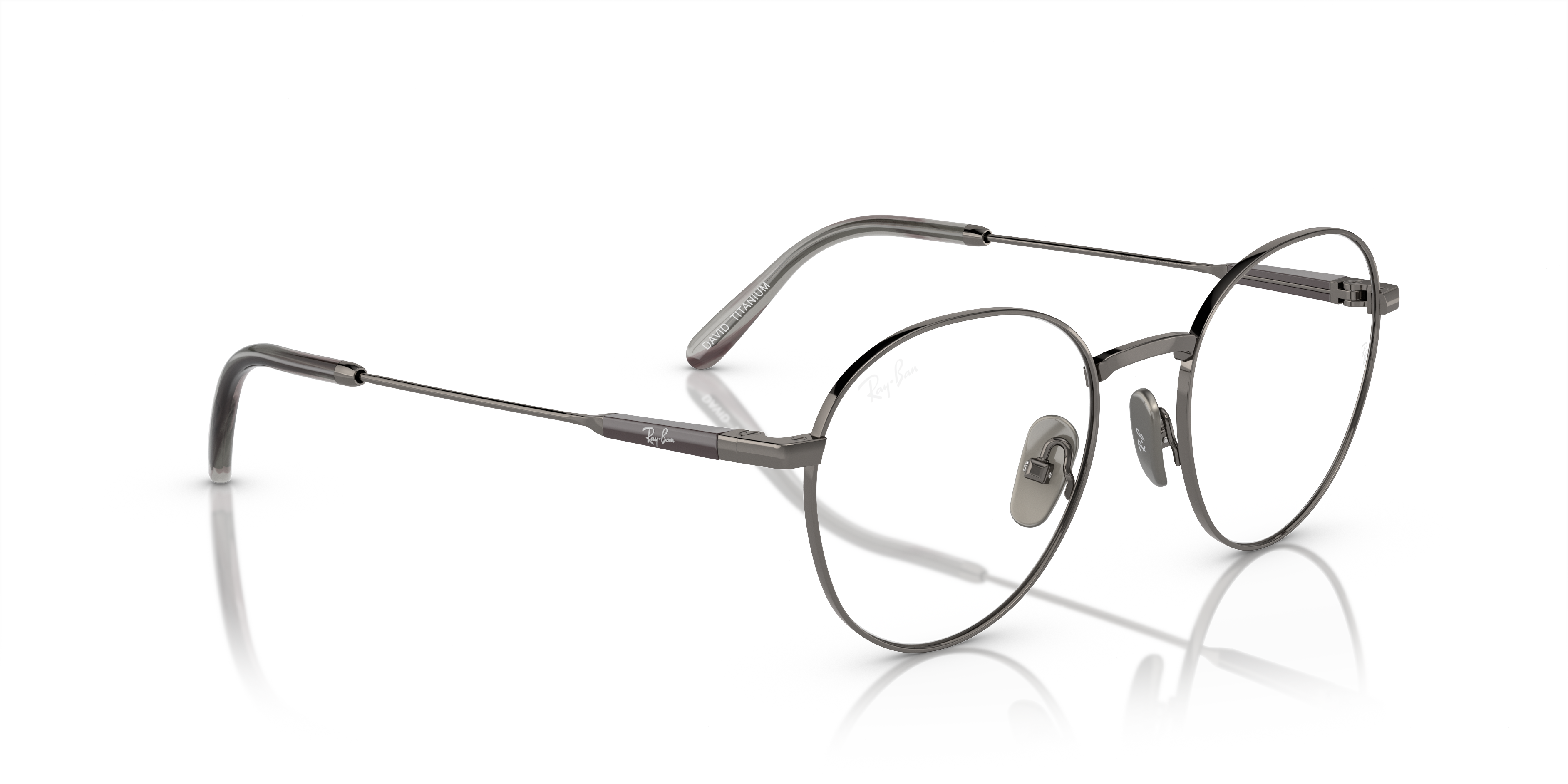 Ray-Ban David Titanium Eyeglasses RX8782 1000